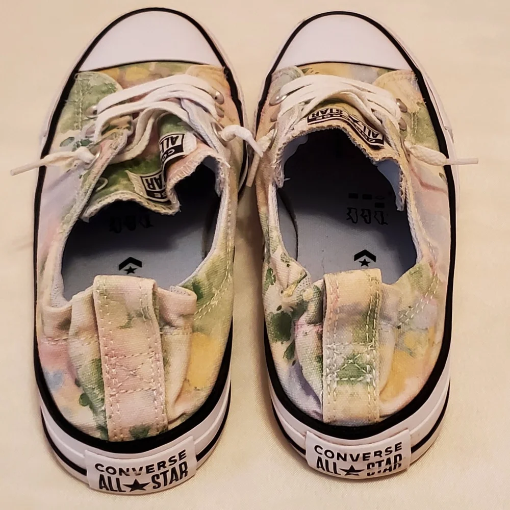 Converse Women's 8 Watercolor Shoreline Slip Sneakers - Picture 7 of 7